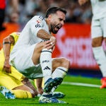 Dani Carvajal lesionándose de gravedad