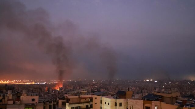 O.Próximo.- Israel bombardea el cuartel general de la Inteligencia de Hezbolá en Beirut