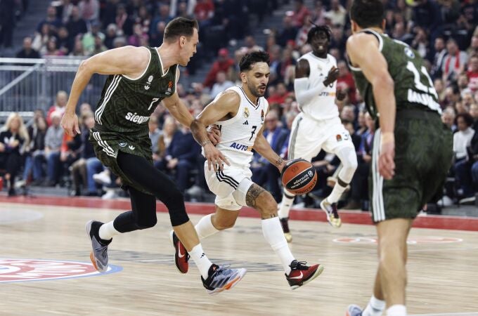 Campazzo, en el partido ante el Bayern