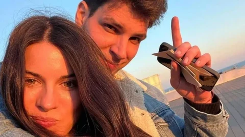 Diego Matamoros y Marta Riumbau
