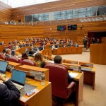 Imagen del hemiciclo durante una de las votaciones sobre vivienda