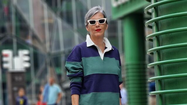 El look otoñal de Carmen Gimeno.