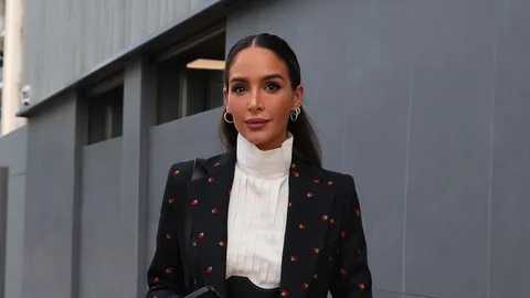 Rocío Osorno con conjunto de Zara.