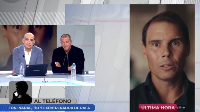 Toni Nadal desvela el futuro de Rafa tras su adiós al tenis: "Se va a dedicar..."