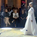 Isabel Blanco y Leticia García asisten a la última jornada de desfiles en Burgos