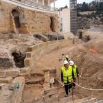 Visita de Arroyo al Anfiteatro Romano
