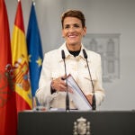 Sánchez recibe a la presidenta de Navarra, María Chivite