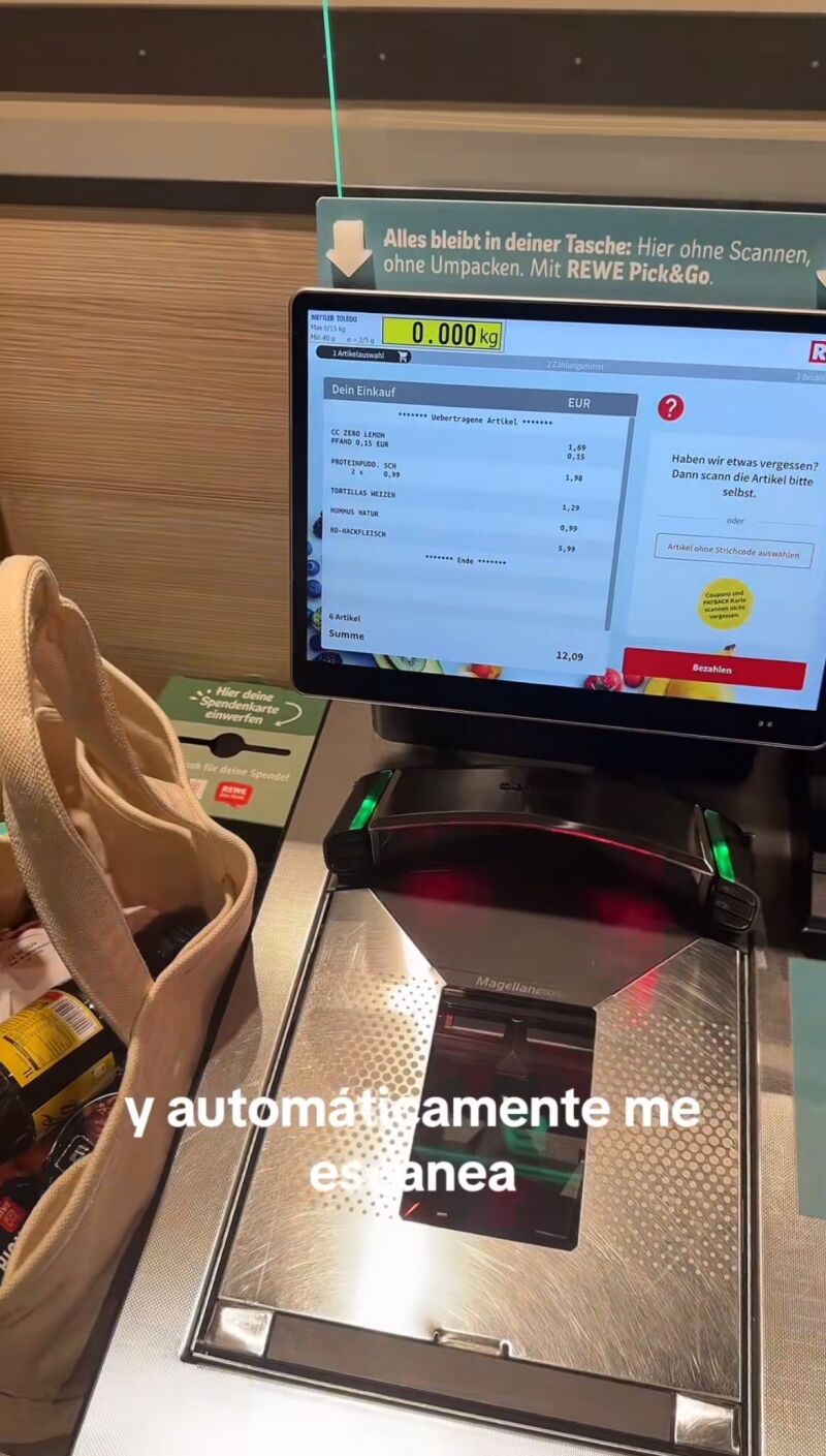 Un influencer revela un innovador sistema de pago en Alemania que sorprende