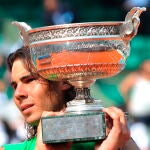 Rafa Nadal en el Roland Garros del 2008