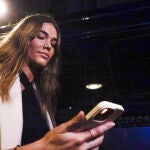 Ana Soria en la despedida de Enrique Ponce de los ruedos.