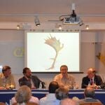 Presentación de una obra de Lucas Llanes