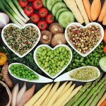 Varios tipos de verduras
