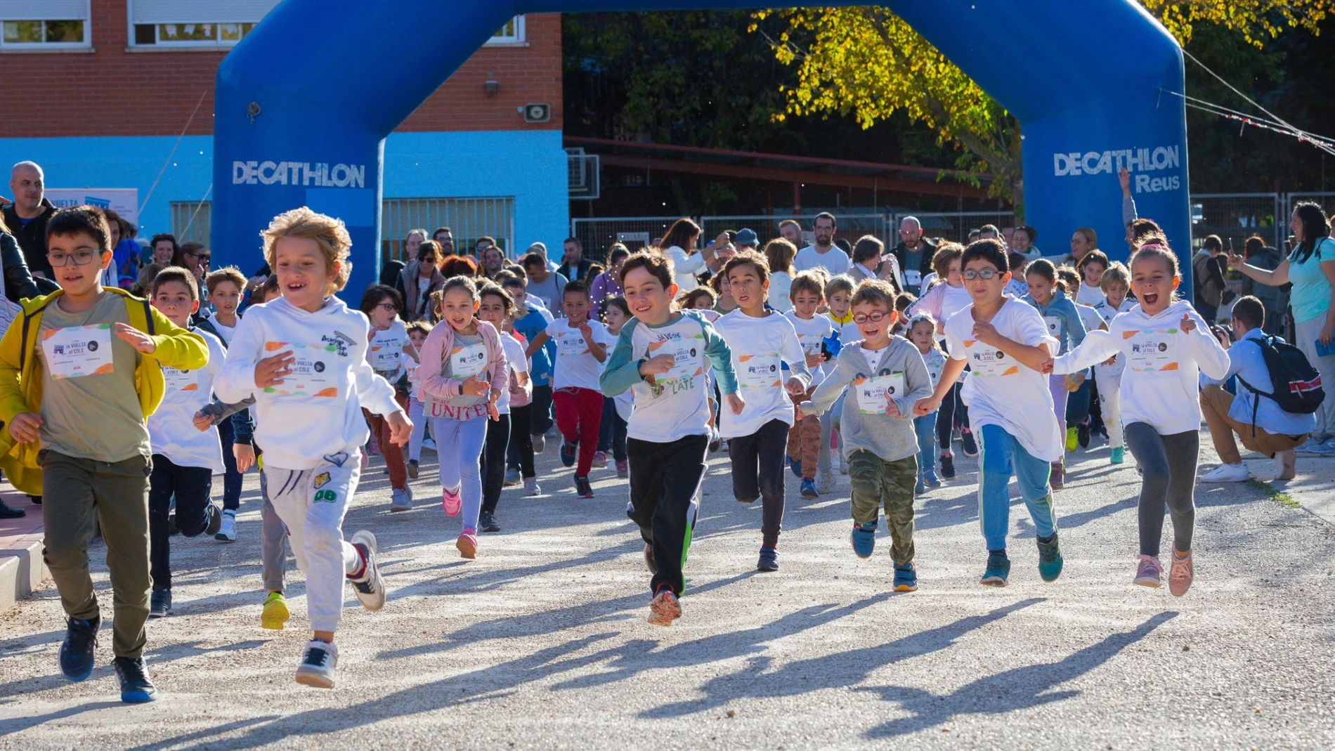 Carrera solidaria La Vuelta al Cole del pasado año