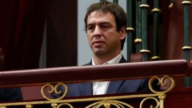 David Sánchez Pérez-Castejón en el Congreso de los Diputados