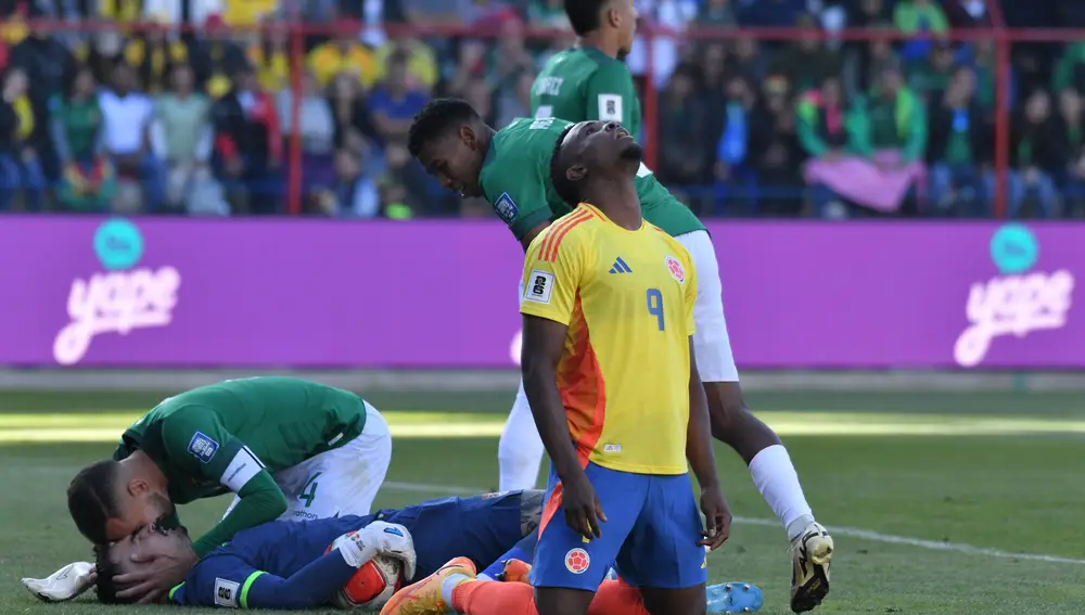 Eliminatorias sudamericanas Mundial 2026: Bolivia - Colombia