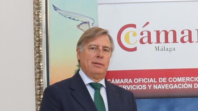 José Carlos Escribano, presidente de la Cámara de Comercio de Málaga 
