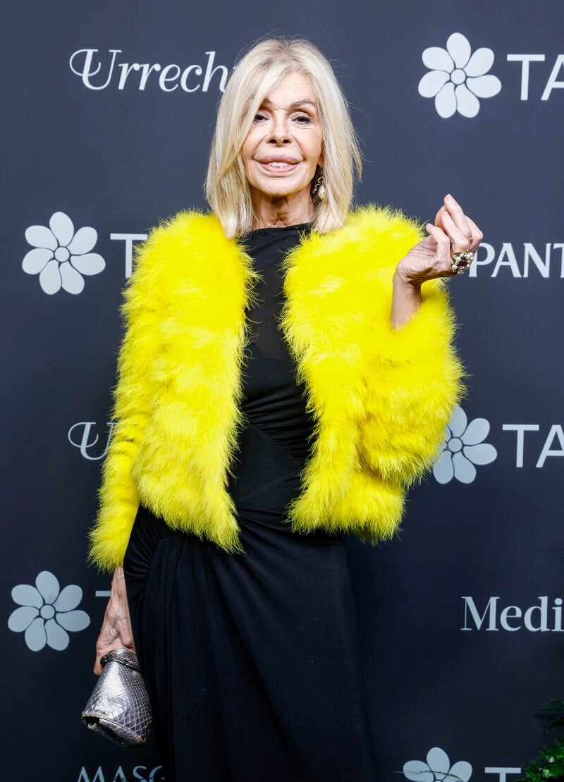 Bibiana Fernández, en el aniversario de Tacha en Madrid