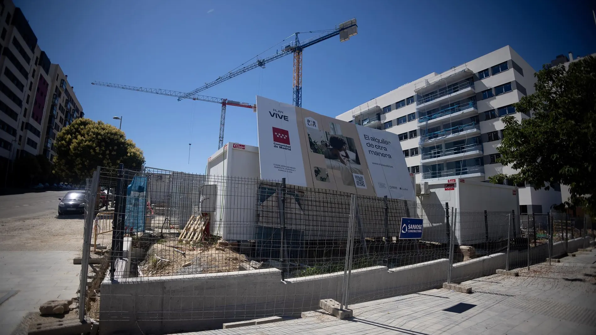 MADRID.-La Comunidad entregará a final de año las 166 primeras viviendas en Valdebebas a precio asequible del Plan Vive