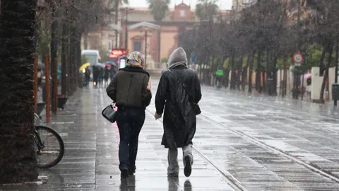 El fin de semana será lluvioso, especialmente en Andalucía, y las lluvias continuarán durante la próxima semana