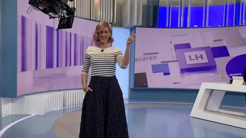 Núria Seró, presentadora de 'El Tiempo' en TVE