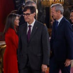 Unos 1.300 invitados asisten a la recepción de la Fiesta Nacional en el Palacio Real