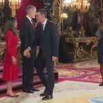 Begoña Gómez no asiste al besamanos con los Reyes y la Princesa Leonor en el Palacio Real