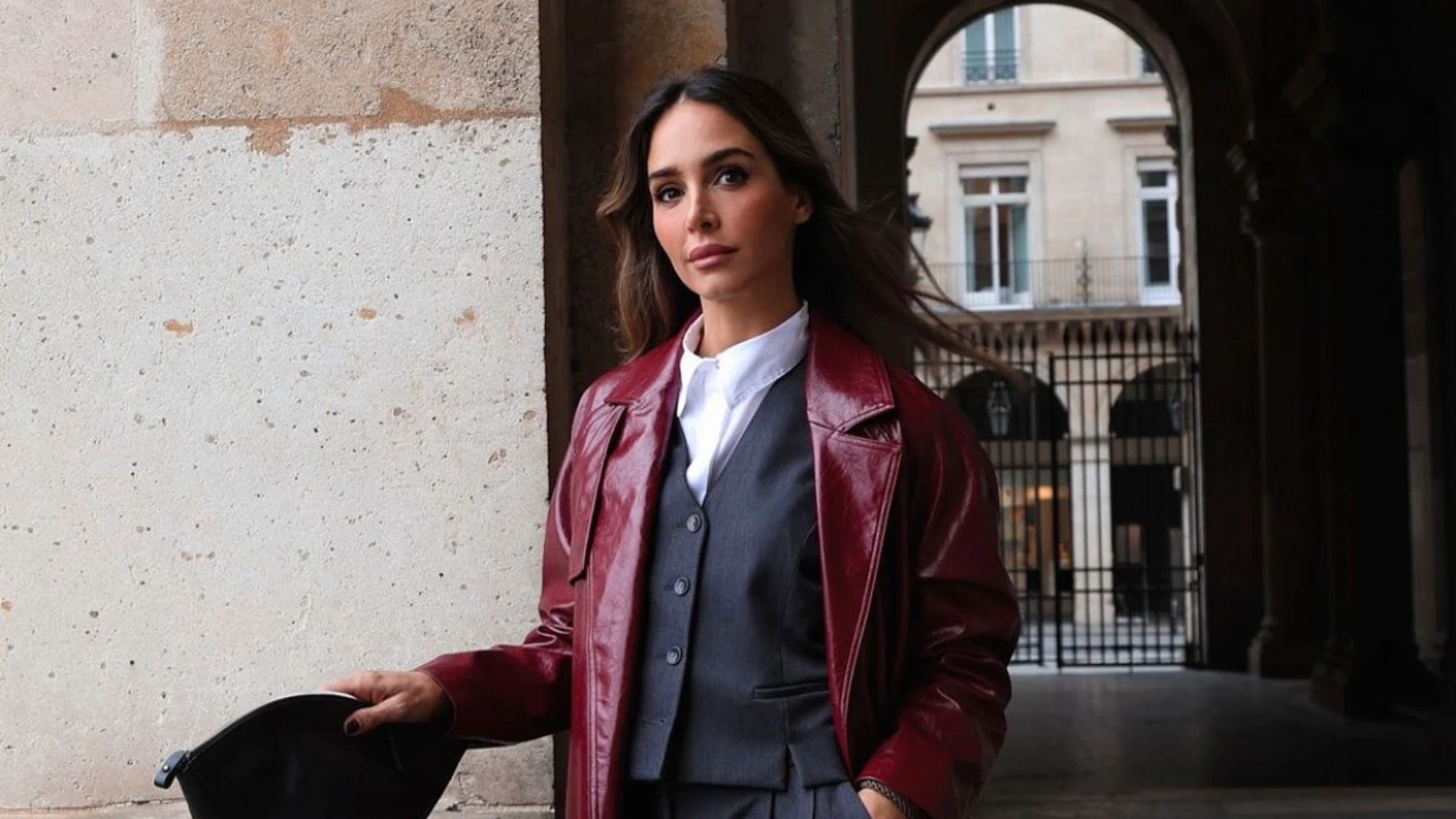 Rocío Osorno con el abrigo perfecto para este otoño 2024.