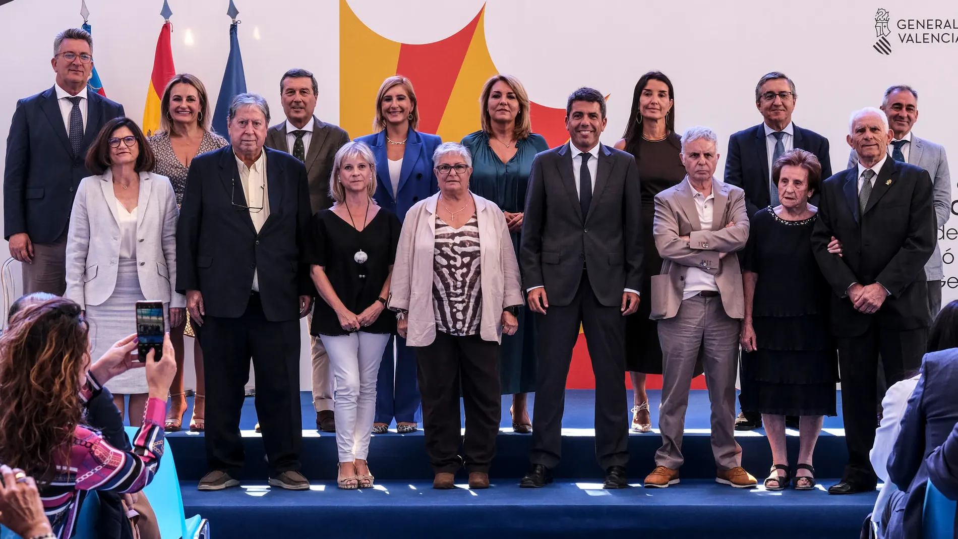 Entrega del Premios de Las Letras y de las Distinciones al Mérito Cultural en Casa Mediterráneo, en Alicante