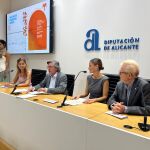 Presentación hoy en la Diputación de Alicante de la 9º Semana de la Moda