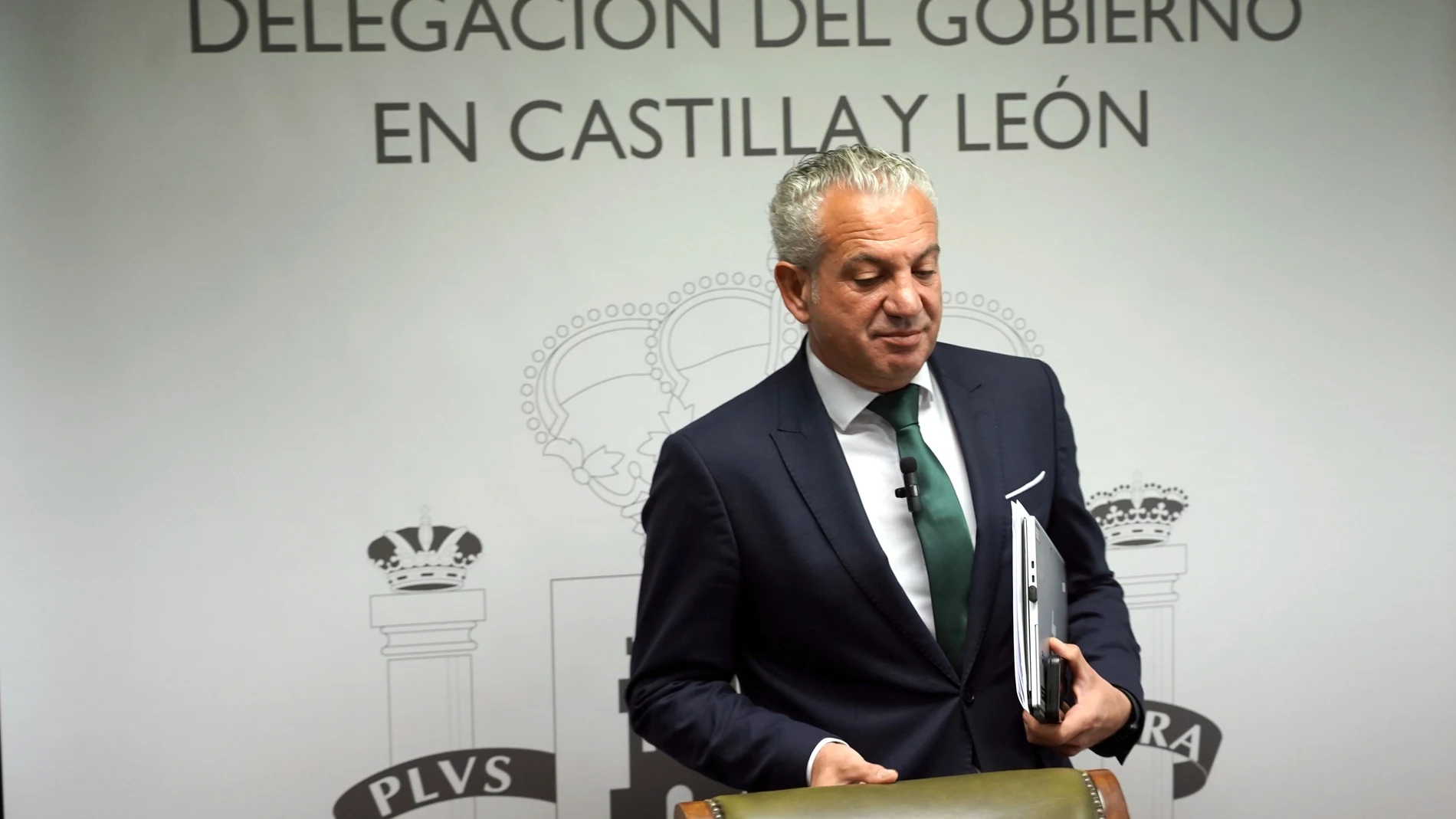 Nicanor Sen durante la rueda de prensa