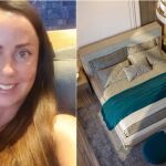 Helen Davey, de 39 años, quedó atrapada dentro del canapé de una cama y murió asfixiada