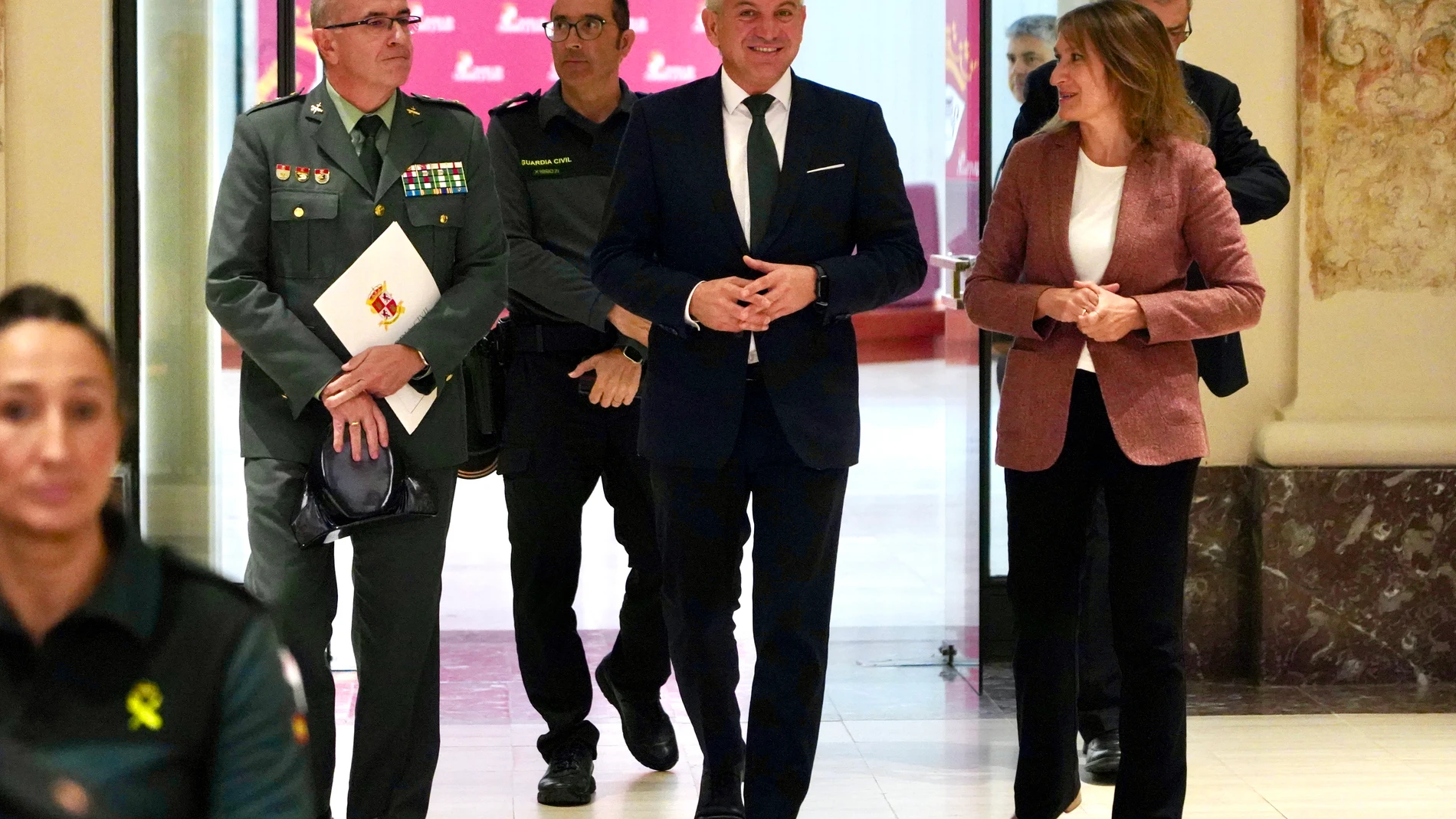 Rocío Lucas junto a Nicanor Sen en la presentación de la iniciativa