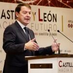 El presidente de la Junta de Castilla y León, Alfonso Fernández Mañueco, inaugura la jornada ‘Castilla y León hacia el futuro’, organizada por Europa Press
