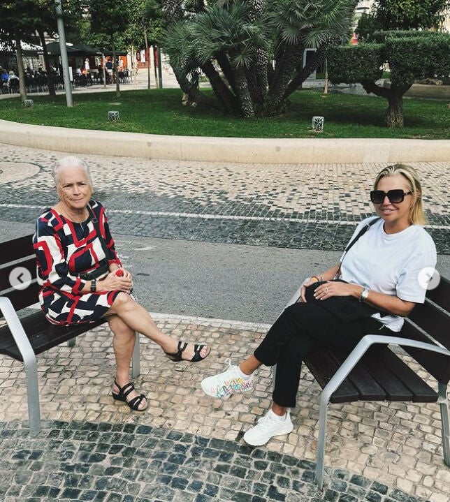 Belén Esteban y su madre en Benidorm