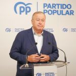 El senador por el Partido Popular de la Región de Murcia Francisco Bernabé