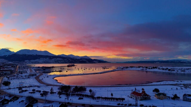 Ushuaia es casi el último vestigio de civilización antes del imponente desierto helado de la Antártida