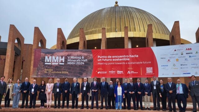 Inauguración del Salón Internacional de la Minería en Fibes