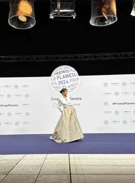 Esther Vaquero, presentadora del Premio Planeta 2024