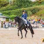 José Antonio García Mena, con "Loriot", campeón de España de 8-9 años