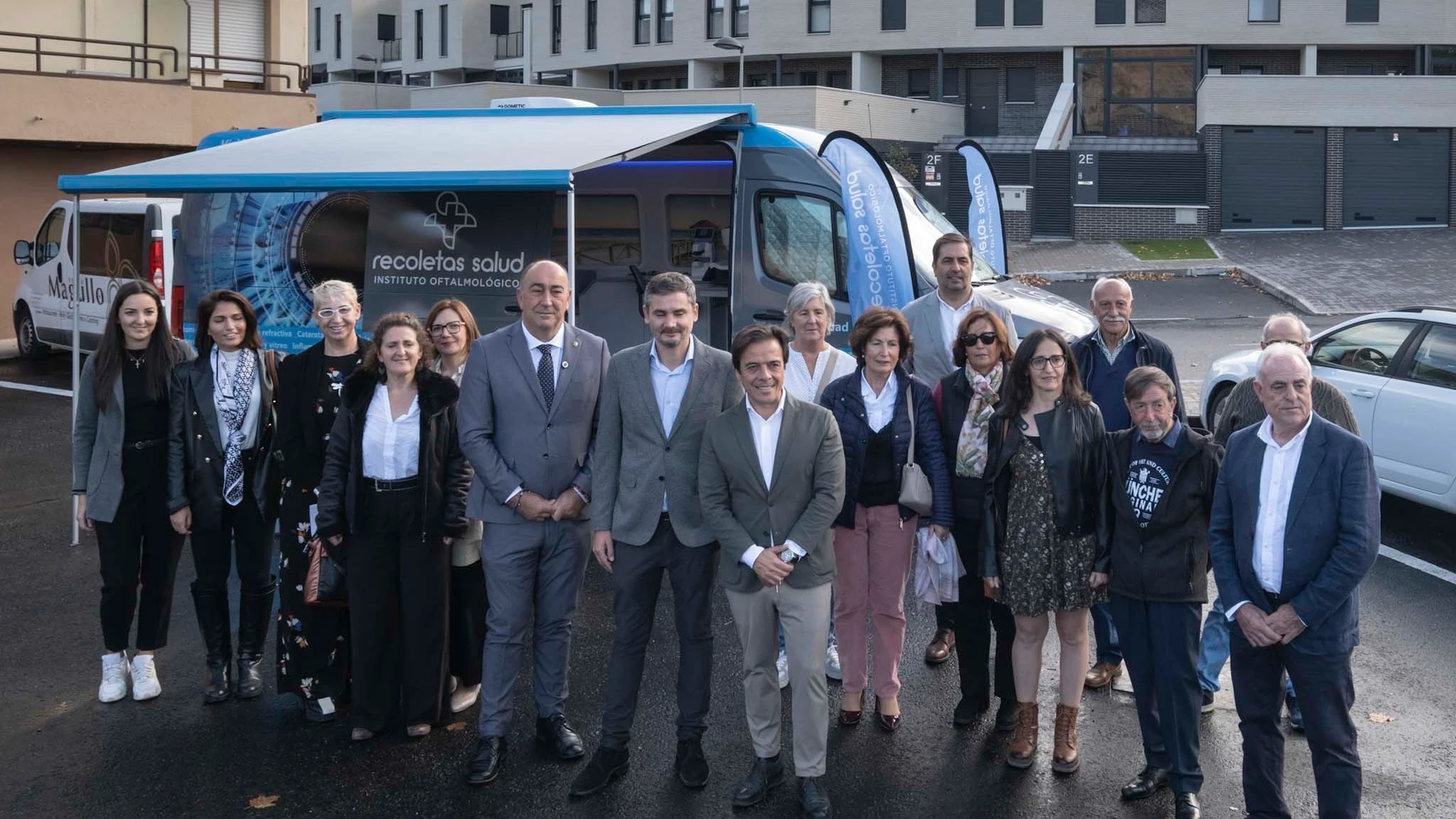 Presentación de la nueva unidad móvil de Recoletas en los pueblos de Segovia