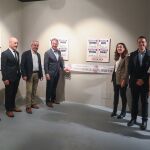 Borja Suárez en el arranque de la exposición