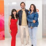 Melani García, Marc Clotet y Ruth Lorenzo, presentadores de Eurovisión Junior 2024