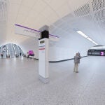 La línea del metro de Londres Elizabeth Line