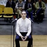 Alejandro Míguez, testificando en la Audiencia Provincial de A Coruña. 