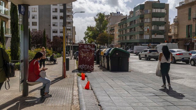 La joven desaparecida en Palma se metió en un contenedor de basura tras consumir alcohol