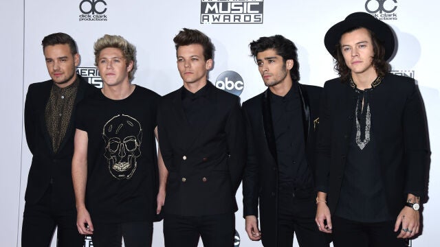 Liam Payne, junto al resto de componentes de One Direction