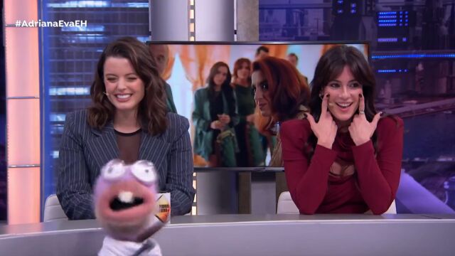 Adriana Torrebejano y Eva Ugarte en 'El Hormiguero'