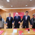 Rueda de prensa de presentación de propuestas al Plan de Talento Burgos 24-35 del Ayuntamiento de Burgos.