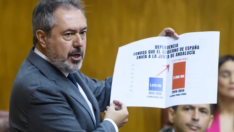 Sesión de Control al Gobierno en el Parlamento de Andalucía