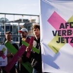 Demonstration of the campaign 'AfD Ban Now' in Berlin